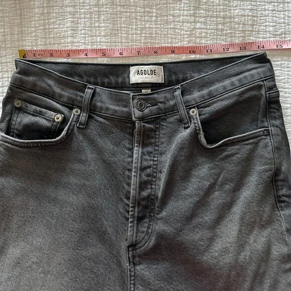 Agolde Nico High Rise Slim Jeans in Ceremony 27