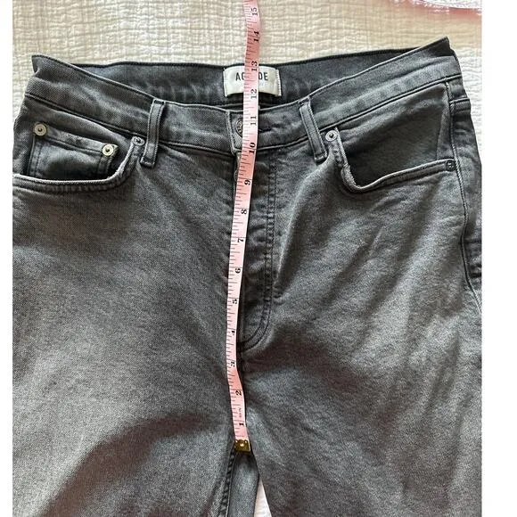 Agolde Nico High Rise Slim Jeans in Ceremony 27