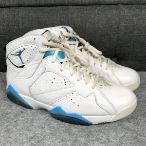Air Jordan 7 Retro Mens 8 2015 French Blue White Basketball Sneakers 304775-107
