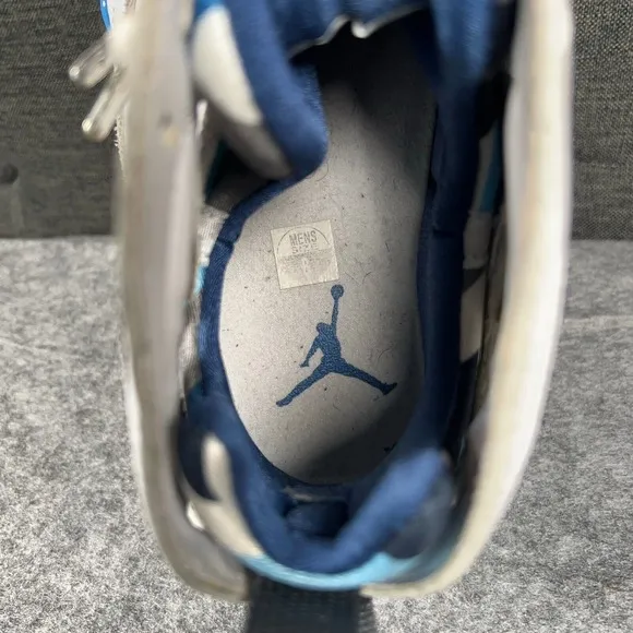 Air Jordan 7 Retro Mens 8 2015 French Blue White Basketball Sneakers 304775-107