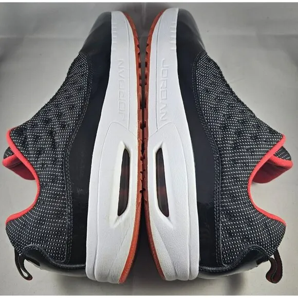 Air Jordan Comfort Viz Air 13 Black Sport Red Bred Bread Men's Size 9.5 Sneakers