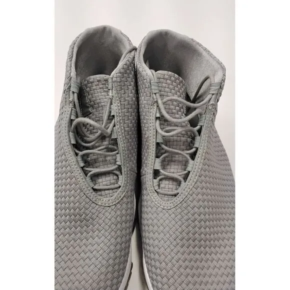 Air Jordan Future‎ Woven Sneakers Gray Metallic Gold Athletic Basketball Shoes