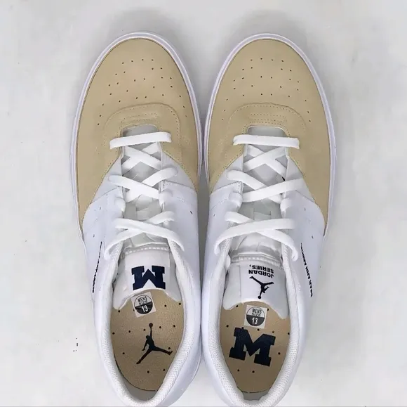 Air Jordan Series ES Michigan Wolverines Sneakers PE, Size 7  NWOB DV5443-447