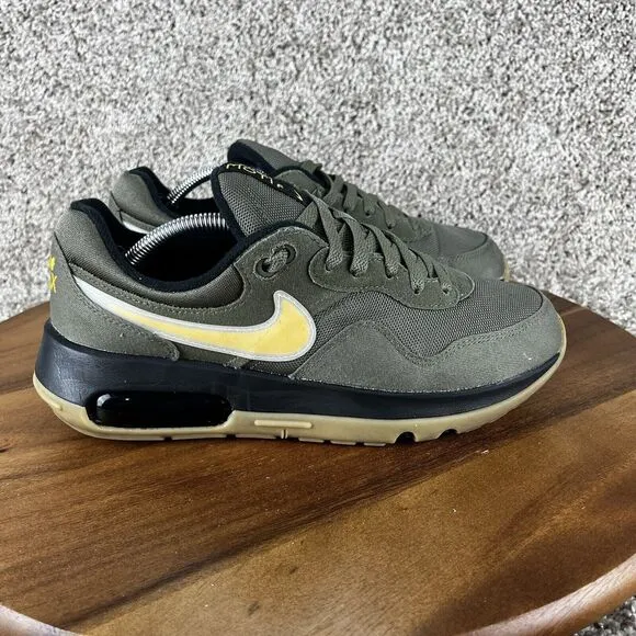 Air Max Motif Next Nature GS Youth Size 7Y Shoes Sneakers Olive University Gold
