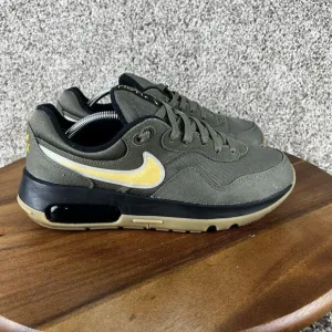 Air Max Motif Next Nature GS Youth Size 7Y Shoes Sneakers Olive University Gold