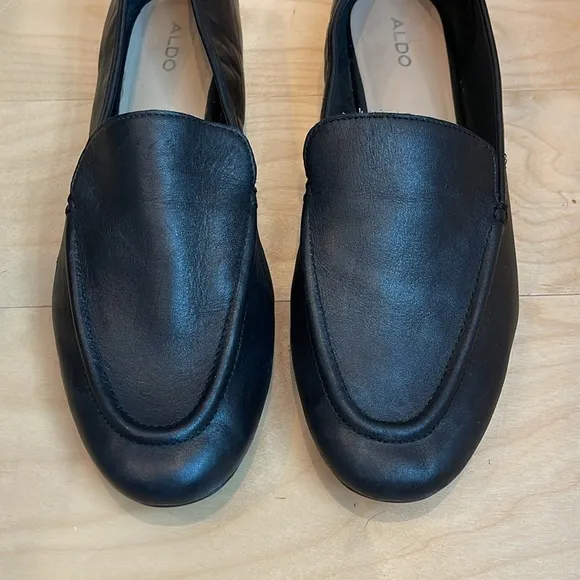 Aldo Joeya Leather Loafers Size 11