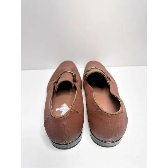 ALDO Shoes Mens Size 10 Brown Slip On Horsebit Loafers