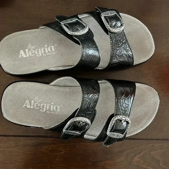 Alegria Jade cowboy black sandals size 35 (5)
