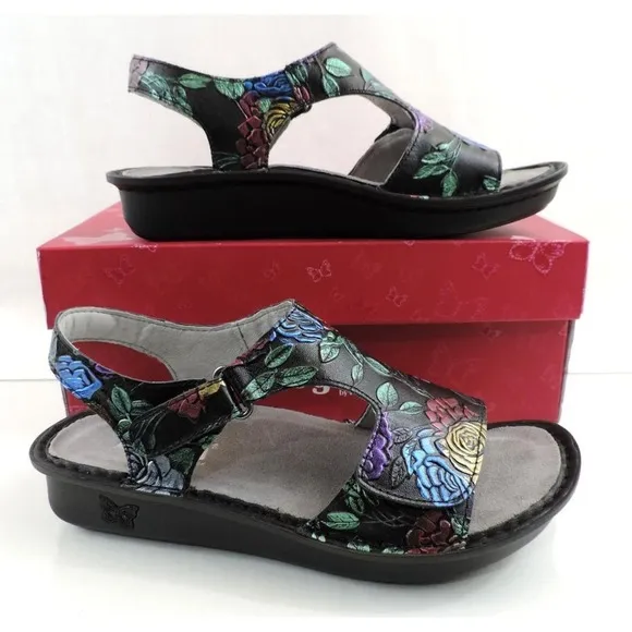 Alegria Viki Vik 839 Workwomanship Adjustable Strap Sandals Size 7.5 - 8 / EU 38
