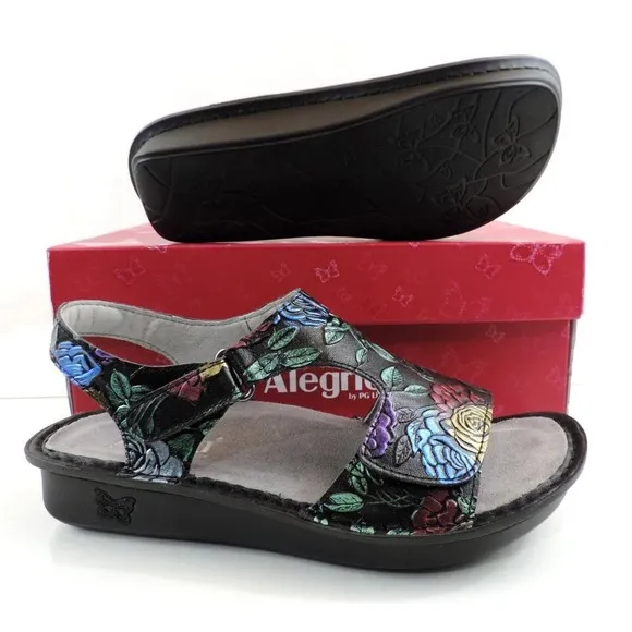 Alegria Viki Vik 839 Workwomanship Adjustable Strap Sandals Size 7.5 - 8 / EU 38