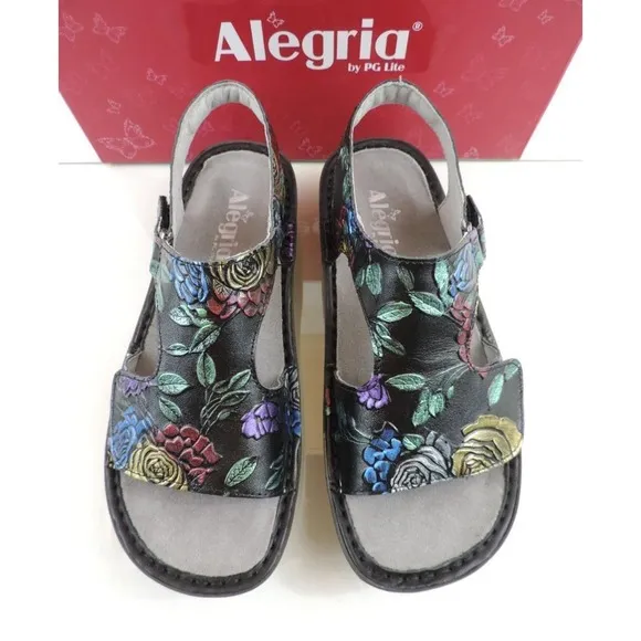 Alegria Viki Vik 839 Workwomanship Adjustable Strap Sandals Size 7.5 - 8 / EU 38