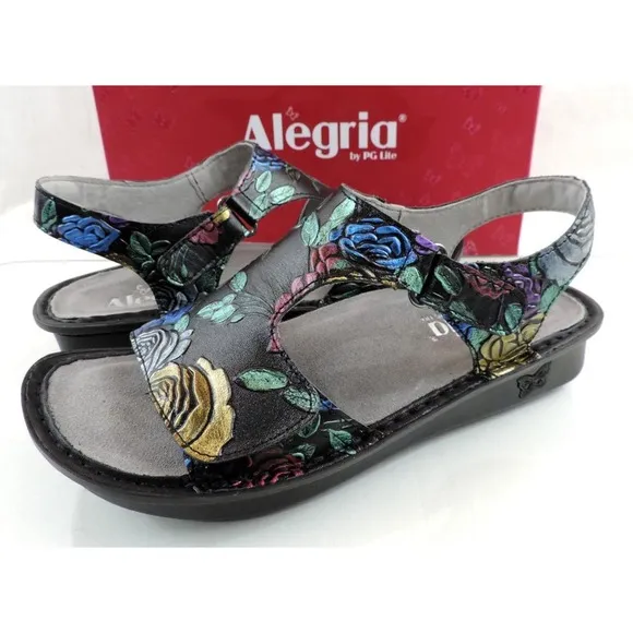 Alegria Viki Vik 839 Workwomanship Adjustable Strap Sandals Size 7.5 - 8 / EU 38