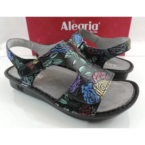 Alegria Viki Vik 839 Workwomanship Adjustable Strap Sandals Size 7.5 - 8 / EU 38