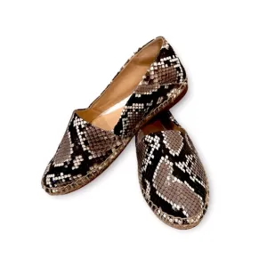 Alexander Birman Snakeskin Espadrilles New with Tag