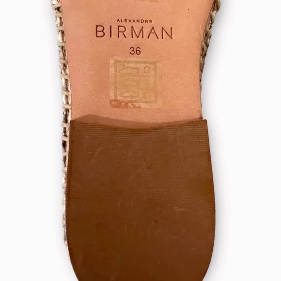 Alexander Birman Snakeskin Espadrilles New with Tag