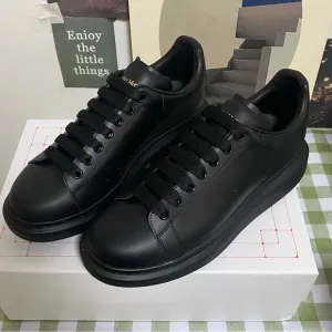 Alexander McQueen Black Minimalist Sneakers