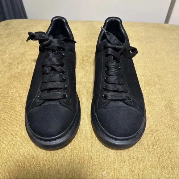 Alexander McQueen Suede Black Oversized Sneakers EU 40.5 US 7.5
