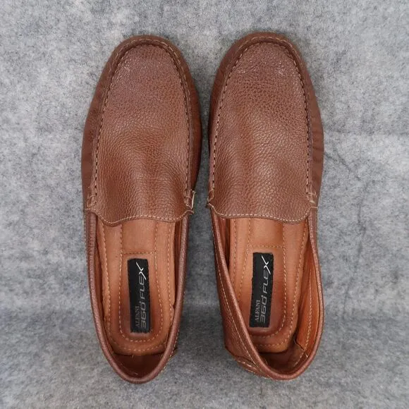 Alfani Shoes Mens 9.5 Driving Loafers Slip On Moccasin Leather 360 Flex Casual