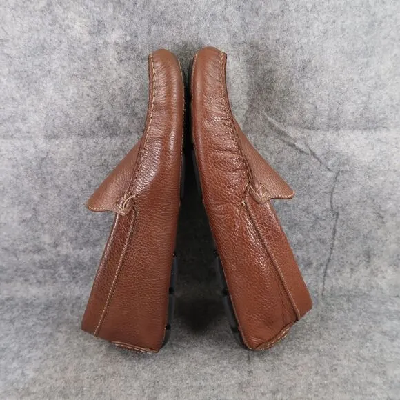 Alfani Shoes Mens 9.5 Driving Loafers Slip On Moccasin Leather 360 Flex Casual
