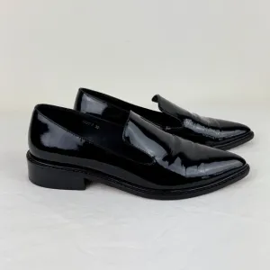 Alias Mae Black Patent Leather Loafers