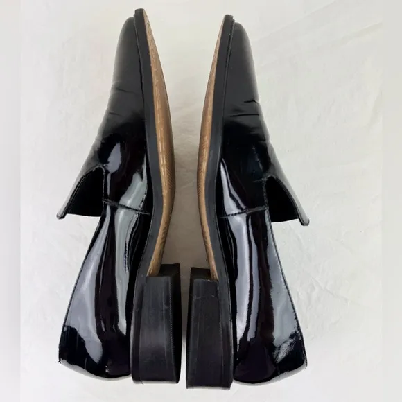 Alias Mae Black Patent Leather Loafers