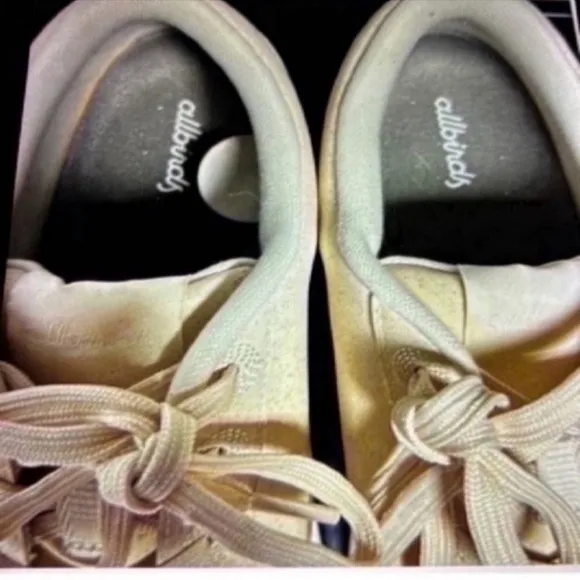 Allbirds Cream Sneakers Minimalist Canvas worn only handful times