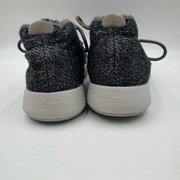 Allbirds Gray Mizzle Hi Top Merino Wool Sneaker Mens Size 10 Comfortable