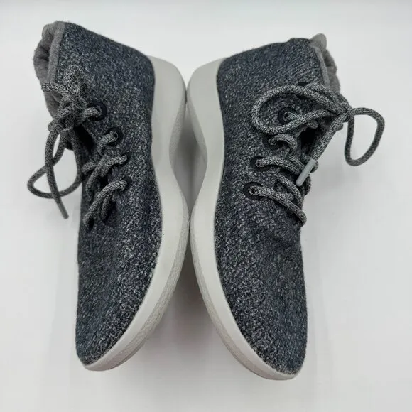 Allbirds Gray Mizzle Hi Top Merino Wool Sneaker Mens Size 10 Comfortable