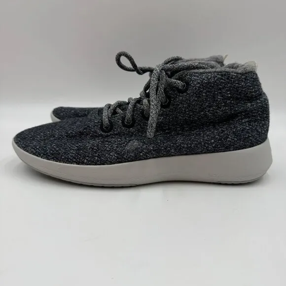 Allbirds Gray Mizzle Hi Top Merino Wool Sneaker Mens Size 10 Comfortable