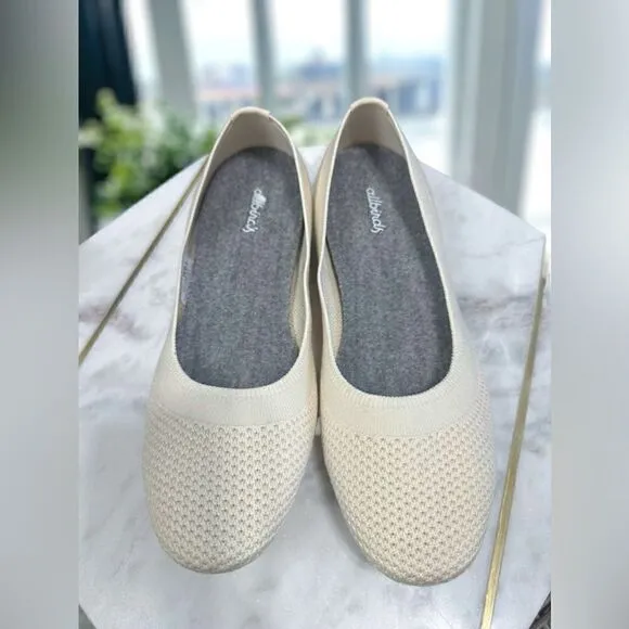ALLBIRDS LIMITED EDITION Cream Hush (Cream Hush Sole) Tree Breezers Size 9.5