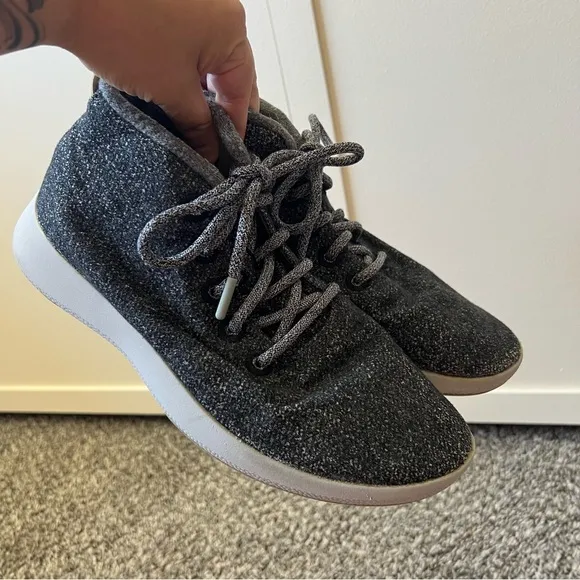 Allbirds Men’s Mizzles Wool Runner‎ Dark Gray Sneakers Size 9