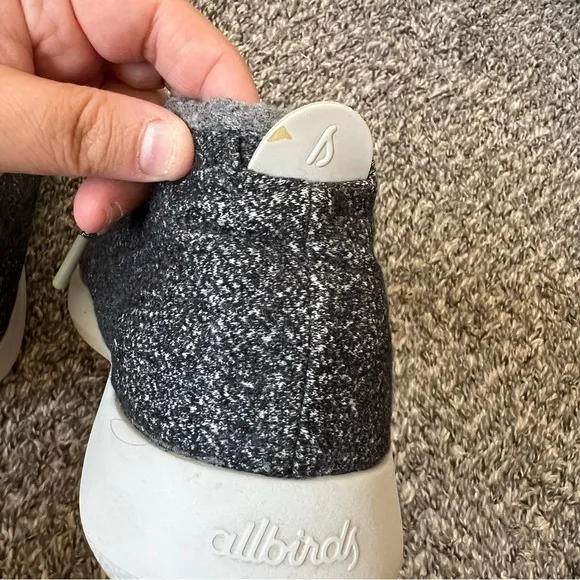 Allbirds Men’s Mizzles Wool Runner‎ Dark Gray Sneakers Size 9