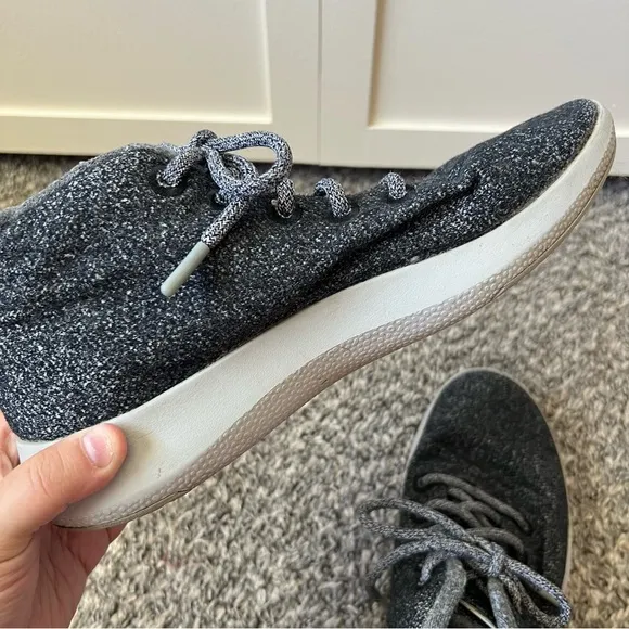 Allbirds Men’s Mizzles Wool Runner‎ Dark Gray Sneakers Size 9