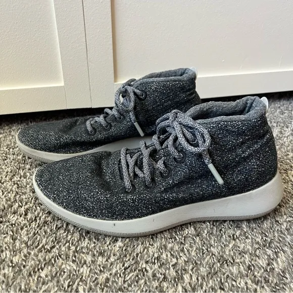 Allbirds Men’s Mizzles Wool Runner‎ Dark Gray Sneakers Size 9