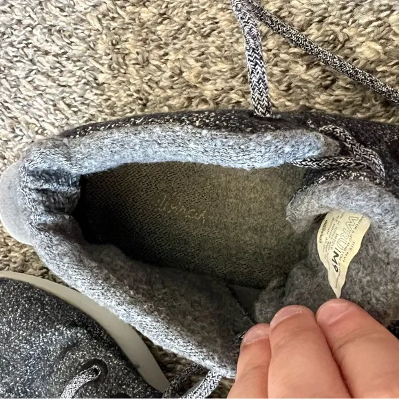 Allbirds Men’s Mizzles Wool Runner‎ Dark Gray Sneakers Size 9