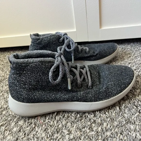 Allbirds Men’s Mizzles Wool Runner‎ Dark Gray Sneakers Size 9