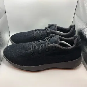 Allbirds Mizzle wool runner grey mens sneakers size 14