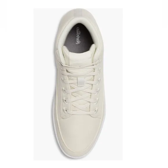 Allbirds Pacer Canvas Mid Top Natural White Blizzard Sneakers Women’s Size 9