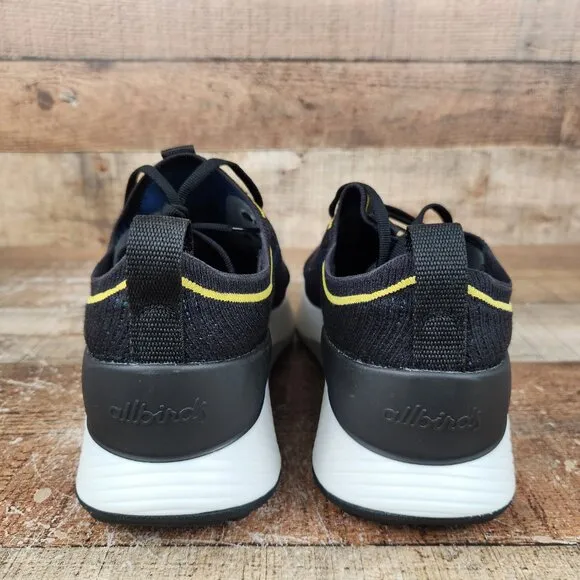 Allbirds Tree Gliders Men's Size 12 Black‎ Casual Athletic Comfort Sneakers Wool