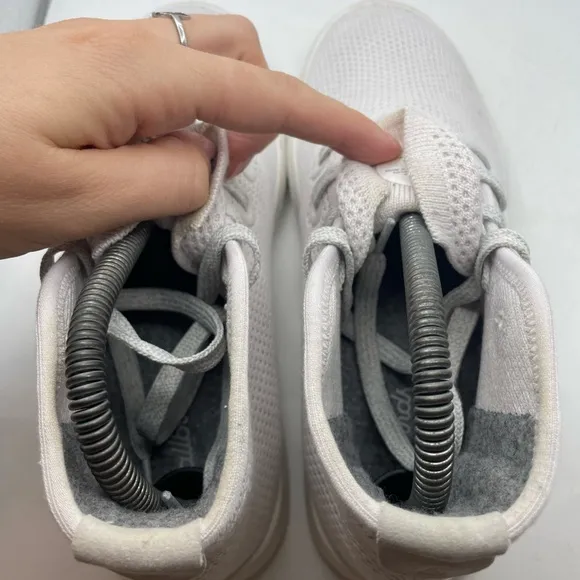 Allbirds Tree Toppers White High-Top women’s Sneakers size 7