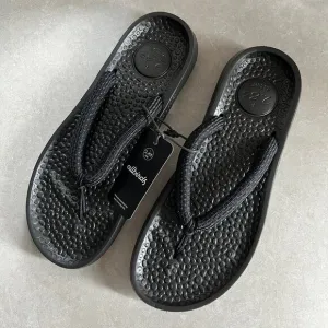 Allbirds Unisex Sugar Zeffer Black Flip Flop Sandals Unisex W14/M12 NWT