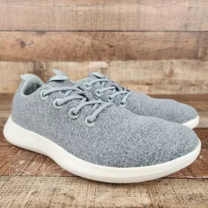 Allbirds Wool Runners Men's Sz 9 Greenish‎ Grey Athletic Casual Classic Sneakers