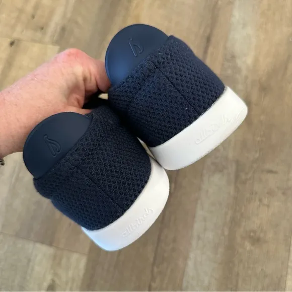 Allbirds Mens Tree Piper Navy Blue Sneakers