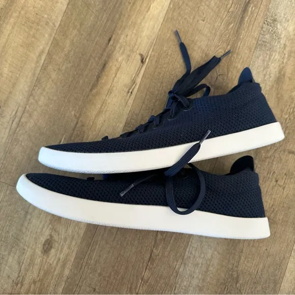 Allbirds Mens Tree Piper Navy Blue Sneakers