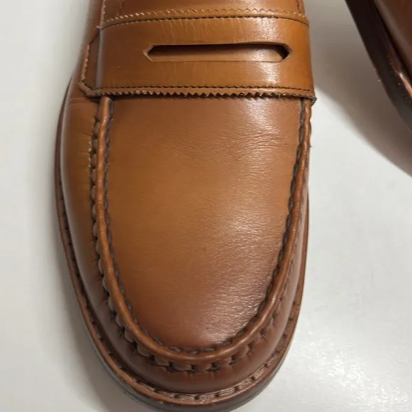 Allen Edmond Dylan Walnut Brown Loafers Men’s Size 8D