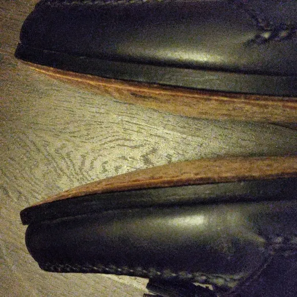 Allen Edmonds &quot;Maxfield&quot; Black Leather Tassel Loafers