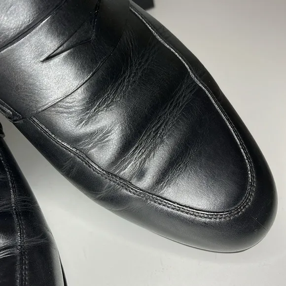 Allen Edmonds Black Lake Como slip on Loafers Men’s Size 8