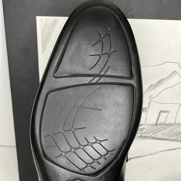 Allen Edmonds Black Lake Como slip on Loafers Men’s Size 8