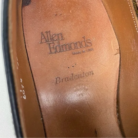 Allen Edmonds Bradenton Burgundy Brown Tassel Loafers 11