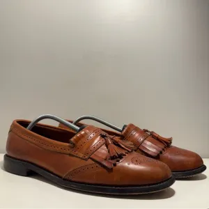 Allen Edmonds Bridgeton Men’s Size 11.5 Walnut Kiltie Tassel Loafers Leather